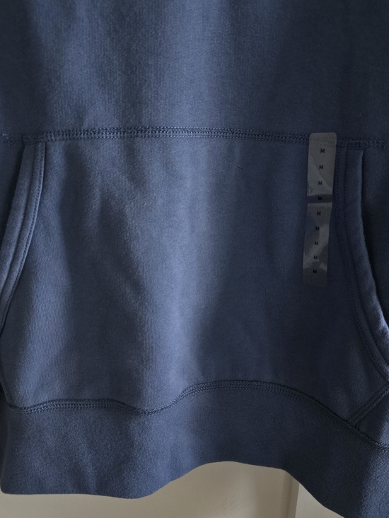 Polo by Ralph Lauren Blue Logo Hoodie Medium Unisex Pullover NWT Front Pocket - Picture 7 of 16